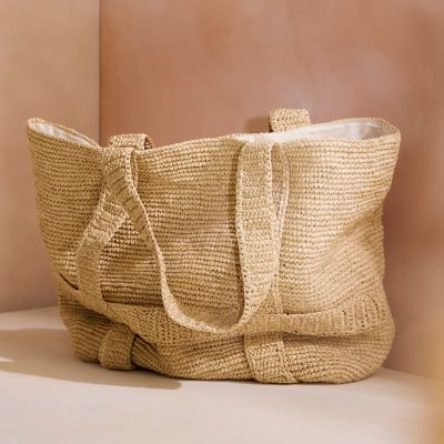 Handmade Japanese Lucky Cat Natural Straw Wicker Storage Basket and Bag -  Feel Good Decor