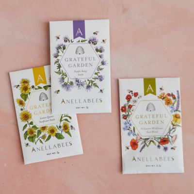 Anellabees Pollinator Seed Packets, Set of 3