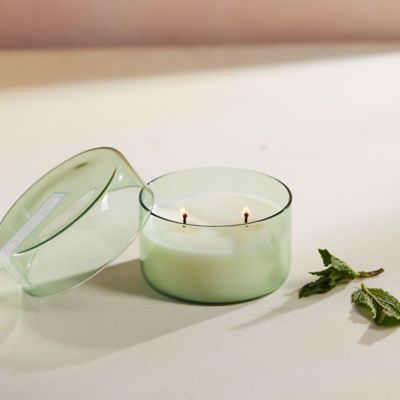 Glass Canister Candle, Moroccan Mint