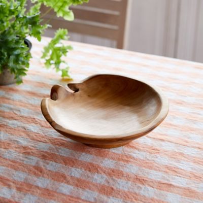 Footed Teak Serving Board - Terrain