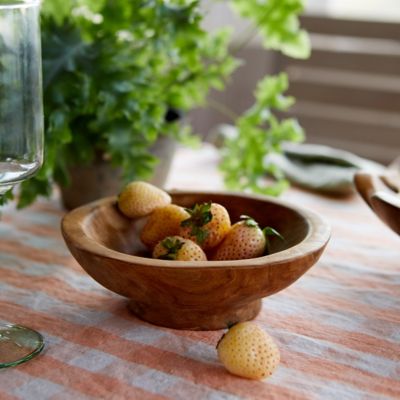 Footed Teak Serving Board - Terrain