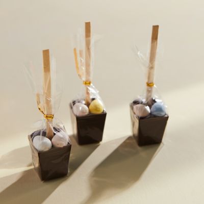 Hot Cocoa Stir Spoons, Dark Chocolate Set of 3 - Terrain