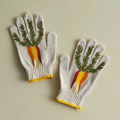 Carrot Garden Gloves