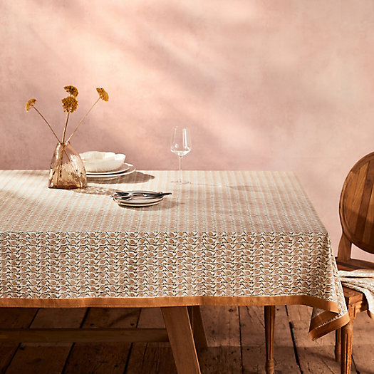 View larger image of Lotus Neutrals Tablecloth
