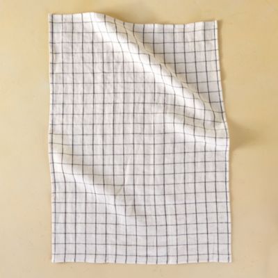 Windowpane Linen Dish Towel