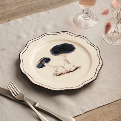 Mushroom Ceramic Plate