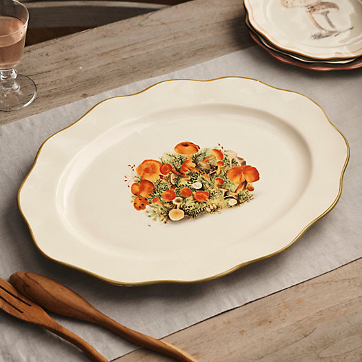 View larger image of Mushroom Ceramic Serving Platter