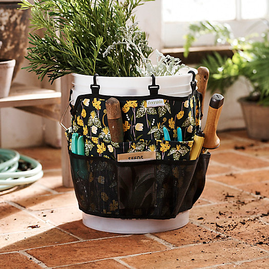 View larger image of Woodland Yellow Garden Bucket Caddy