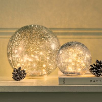 Glowing LED Sphere, Gray