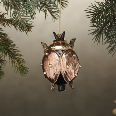 Beetle Glass Ornament