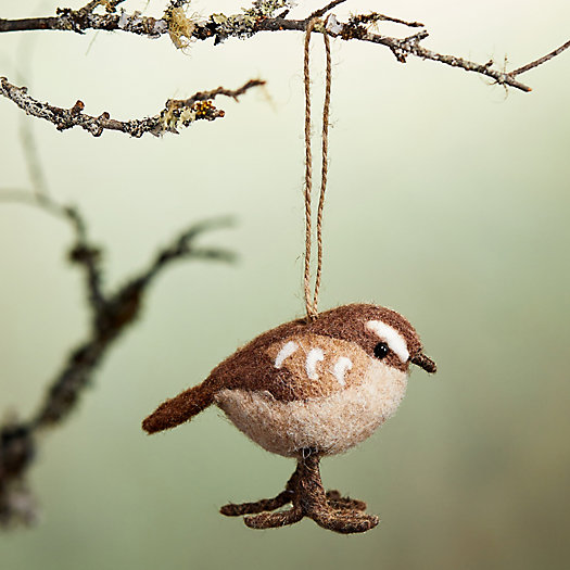 View larger image of Woodland Bird Felt Ornament