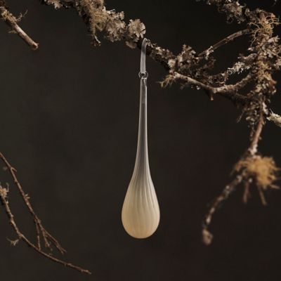 Icicle Drop Glass Ornament