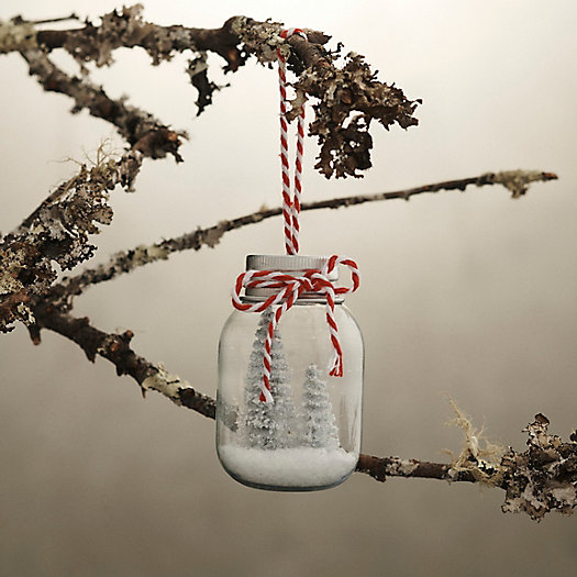 View larger image of Snowy Forest in Jar Ornament