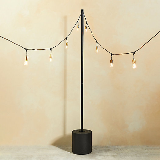 View larger image of Outdoor Light Strand Pole with Tank