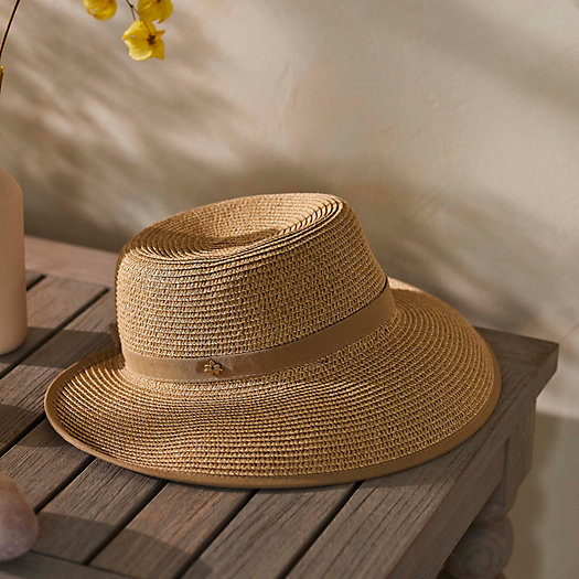 View larger image of Rounded Asymmetrical Brim Sun Hat