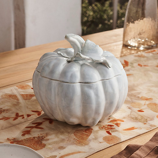View larger image of Pumpkin Ceramic Tureen, Large