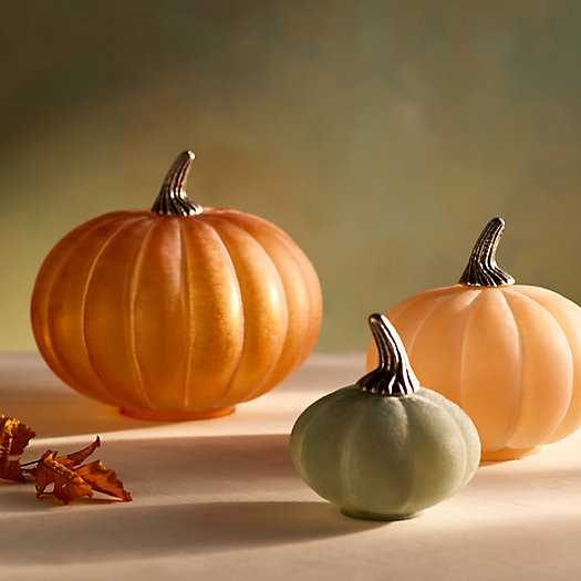 View larger image of Sanded Glass Pumpkin