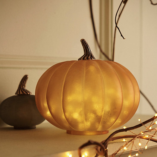 View larger image of Sanded Glass Pumpkin