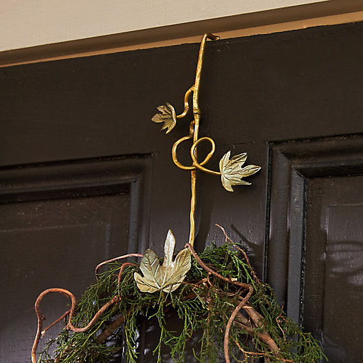 View larger image of Ivy Brass Wreath  Hanger