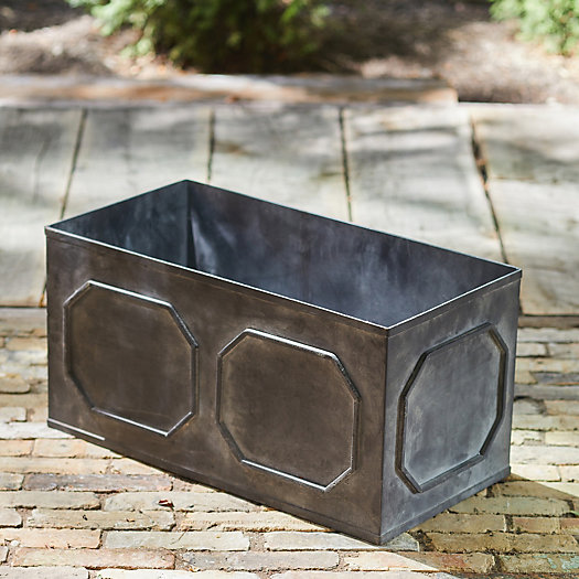View larger image of Frame Galvanized Trough Planter