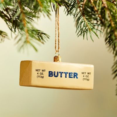 Stick of Butter Glass Ornament