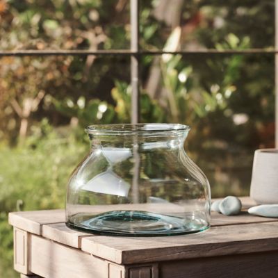 Recycled Glass Jar Terrarium