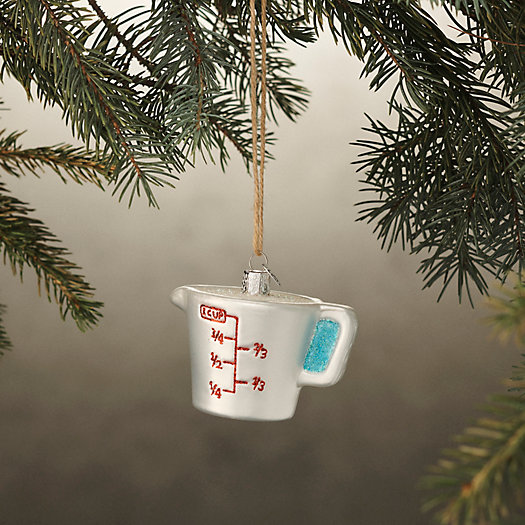View larger image of Measuring Cup Glass Ornament