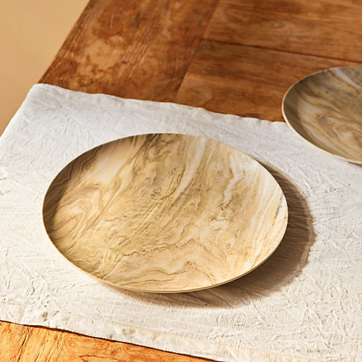 View larger image of Melamine Wood Plate