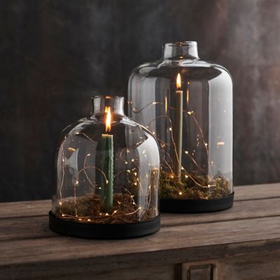 Cloche Taper Candle Holder