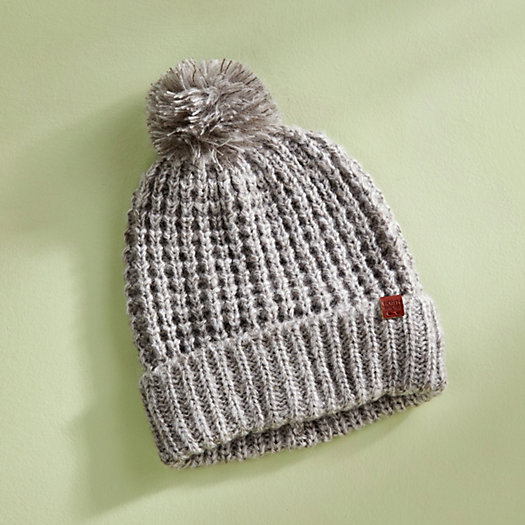 View larger image of Fisherman Knit Pom Beanie