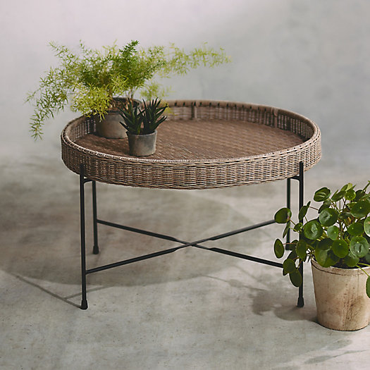 View larger image of Wicker Basket Coffee Table