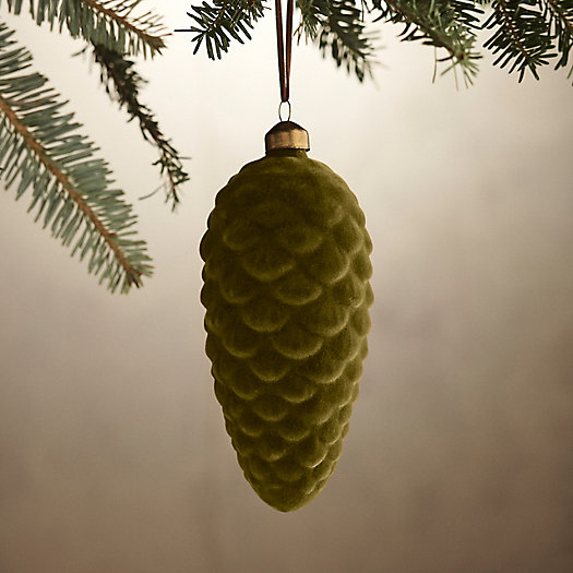 View larger image of Velvet Pine Cone Ornament