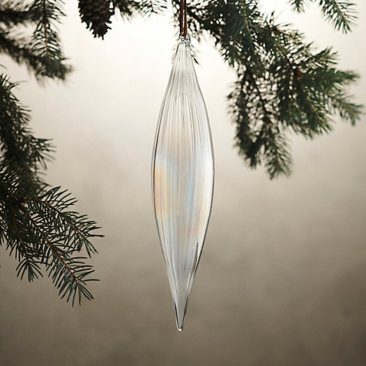 View larger image of Iridescent Glass Drop Ornament