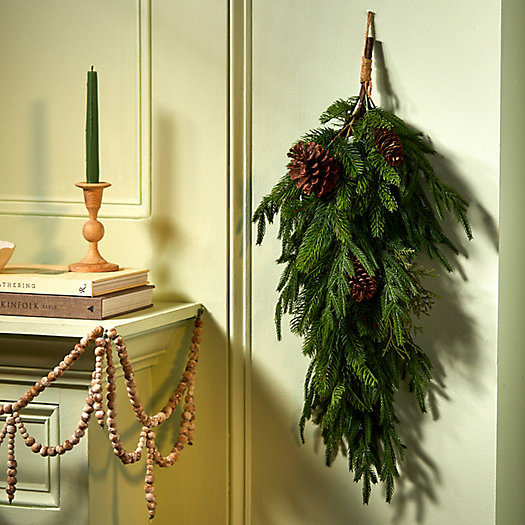 View larger image of Faux Pine + Evergreen Swag