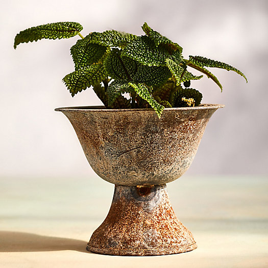 View larger image of Fluted Iron Urn Planter