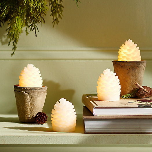 View larger image of LED Pine Cones, Set of 4