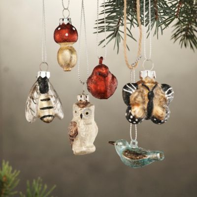 Wildlife Ornaments, Set of 6
