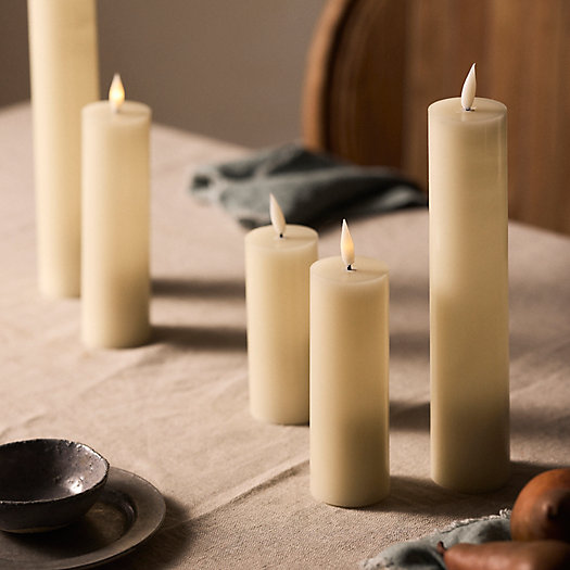 View larger image of Stargazer Flameless Pillar Candle, 7 Inch