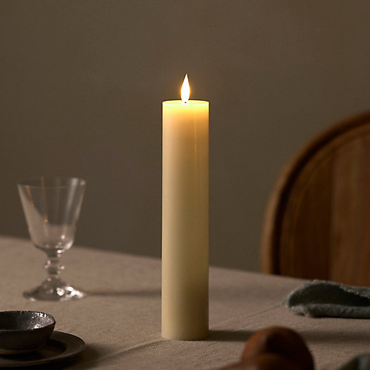 View larger image of Stargazer Flameless Pillar Candle, 10 Inch