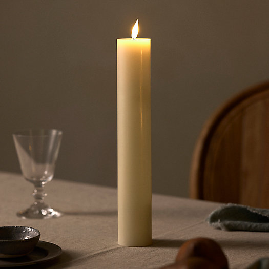 View larger image of Stargazer Flameless Pillar Candle, 12 Inch