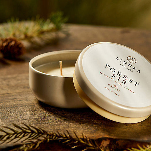 View larger image of Linnea Tin Candle, Forest Fir