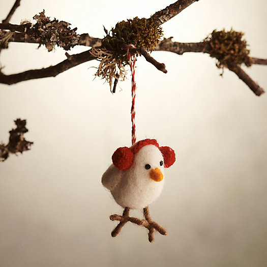 View larger image of Earmuff Chick Felt Ornament