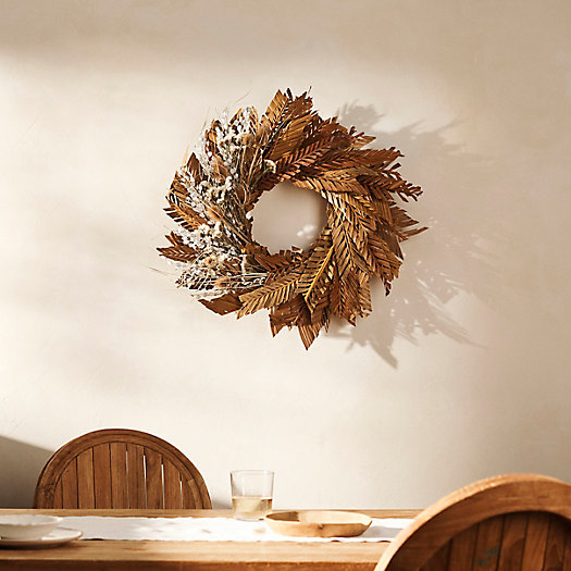 View larger image of Dried Fern, Statice + Pennycress Wreath