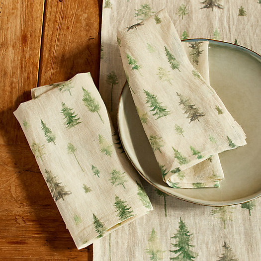 View larger image of Winter Forest Napkins, Set of 2