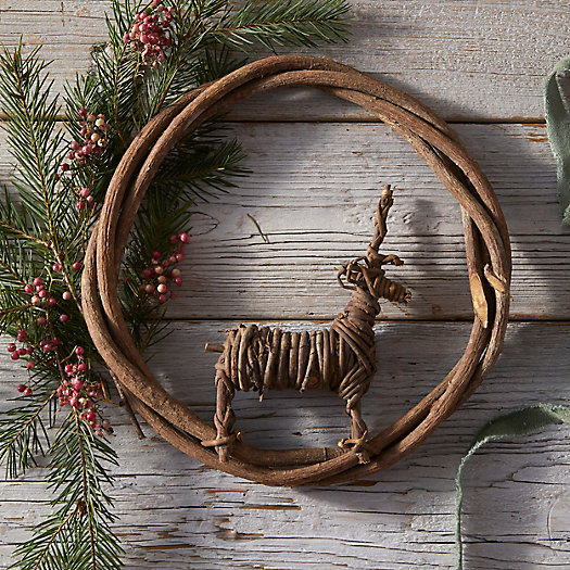 View larger image of Reindeer Vine Wreath