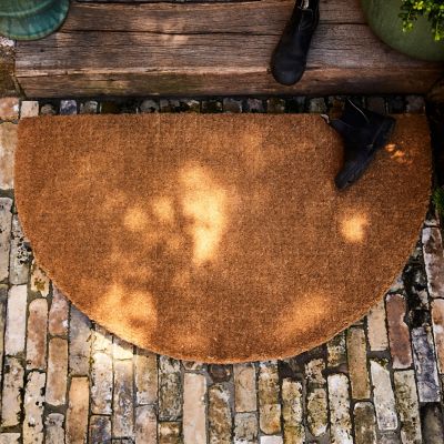 Mod Autumn Handwoven Coconut Fiber Doormat