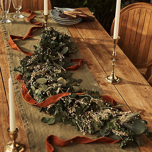 View larger image of Preserved Eucalyptus + Flax Garland