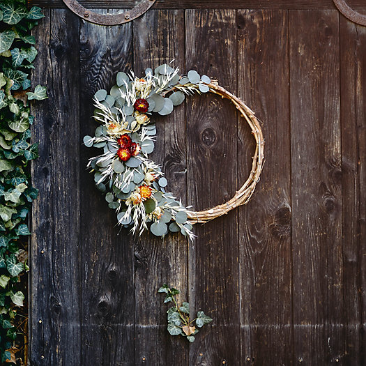 View larger image of Bohemia Sunset Asymmetrical Wreath