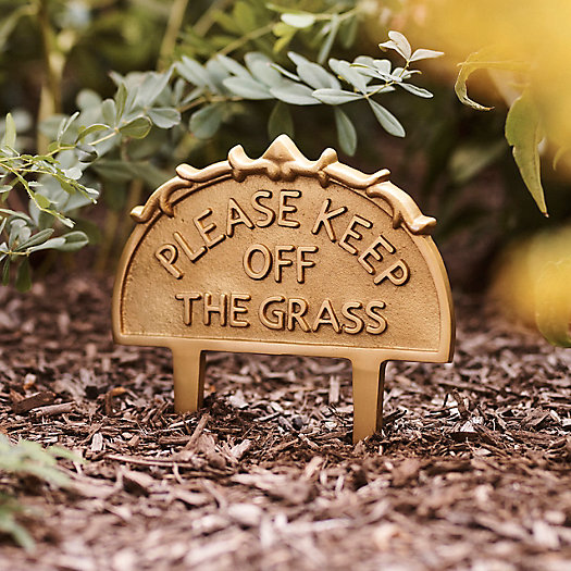 View larger image of Please Keep Off the Grass Sign