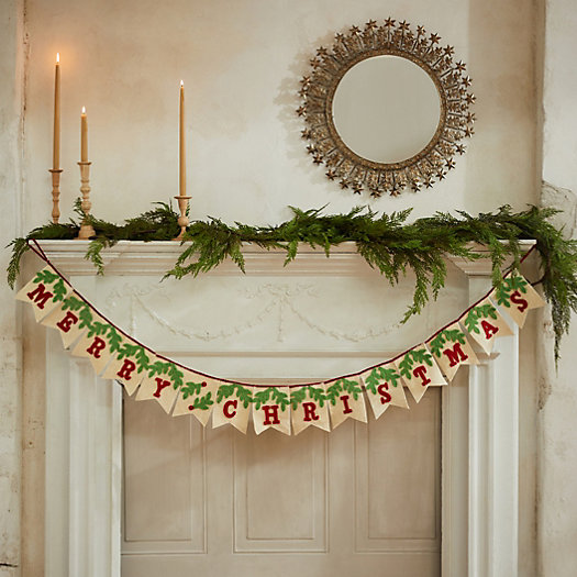View larger image of Merry Christmas Felt Garland